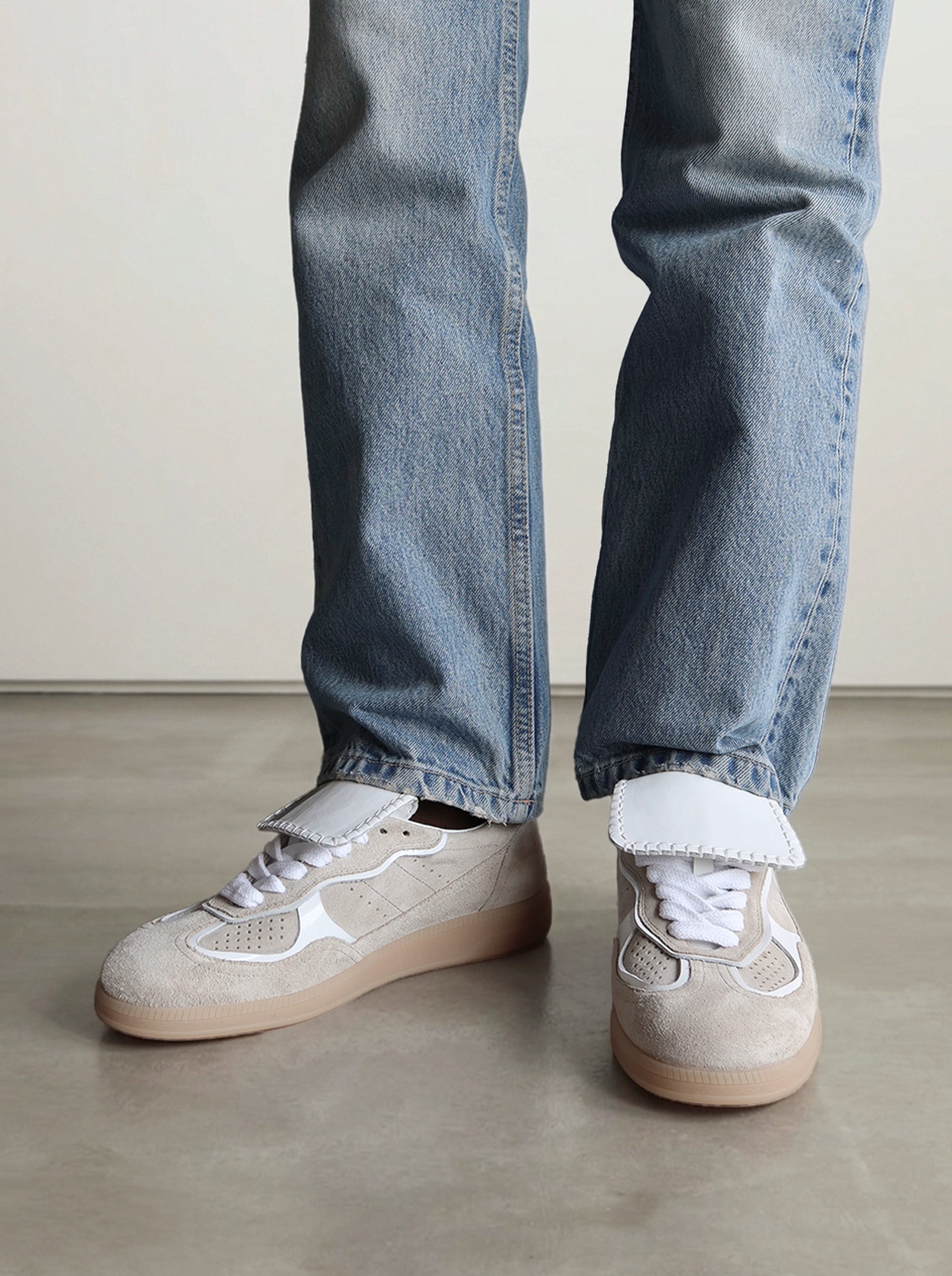 STELLA BEIGE SUEDE SNEAKERS