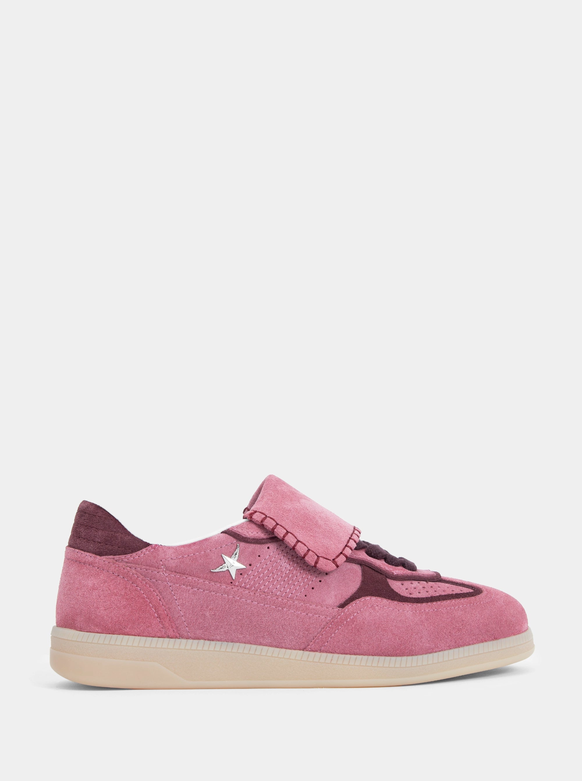STELLA PINK SUEDE SNEAKERS
