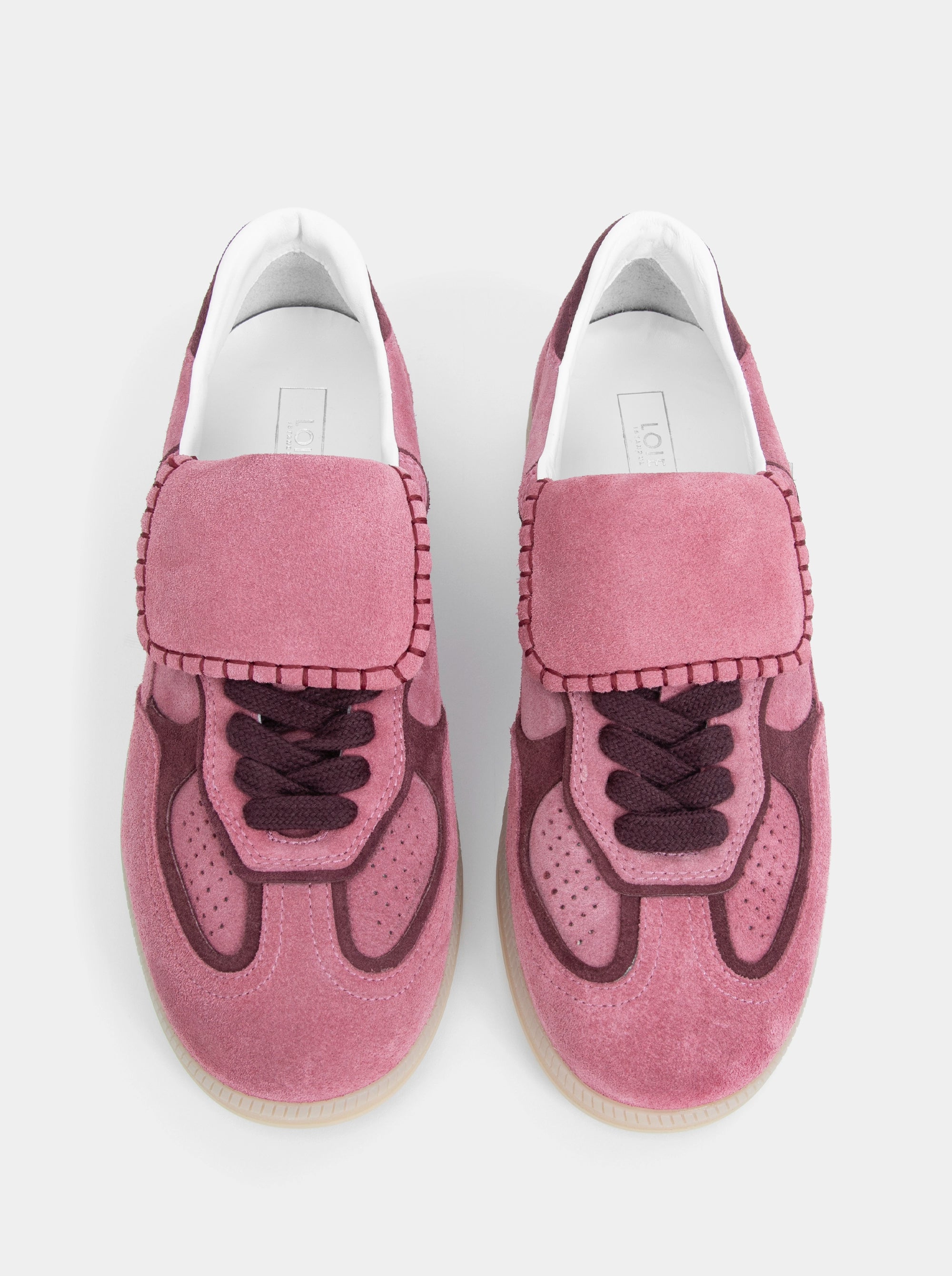STELLA PINK SUEDE SNEAKERS