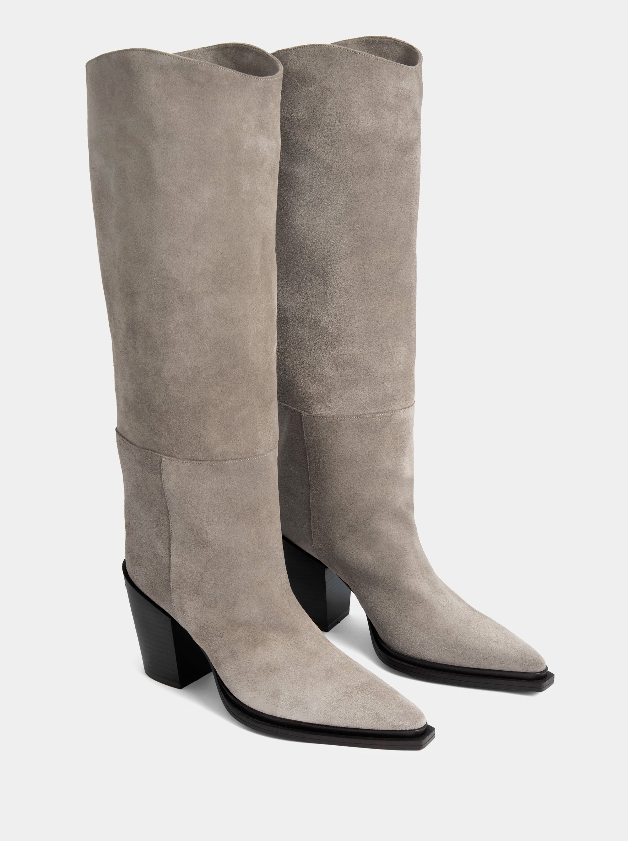 SUSANE MINK SUEDE BOOTS