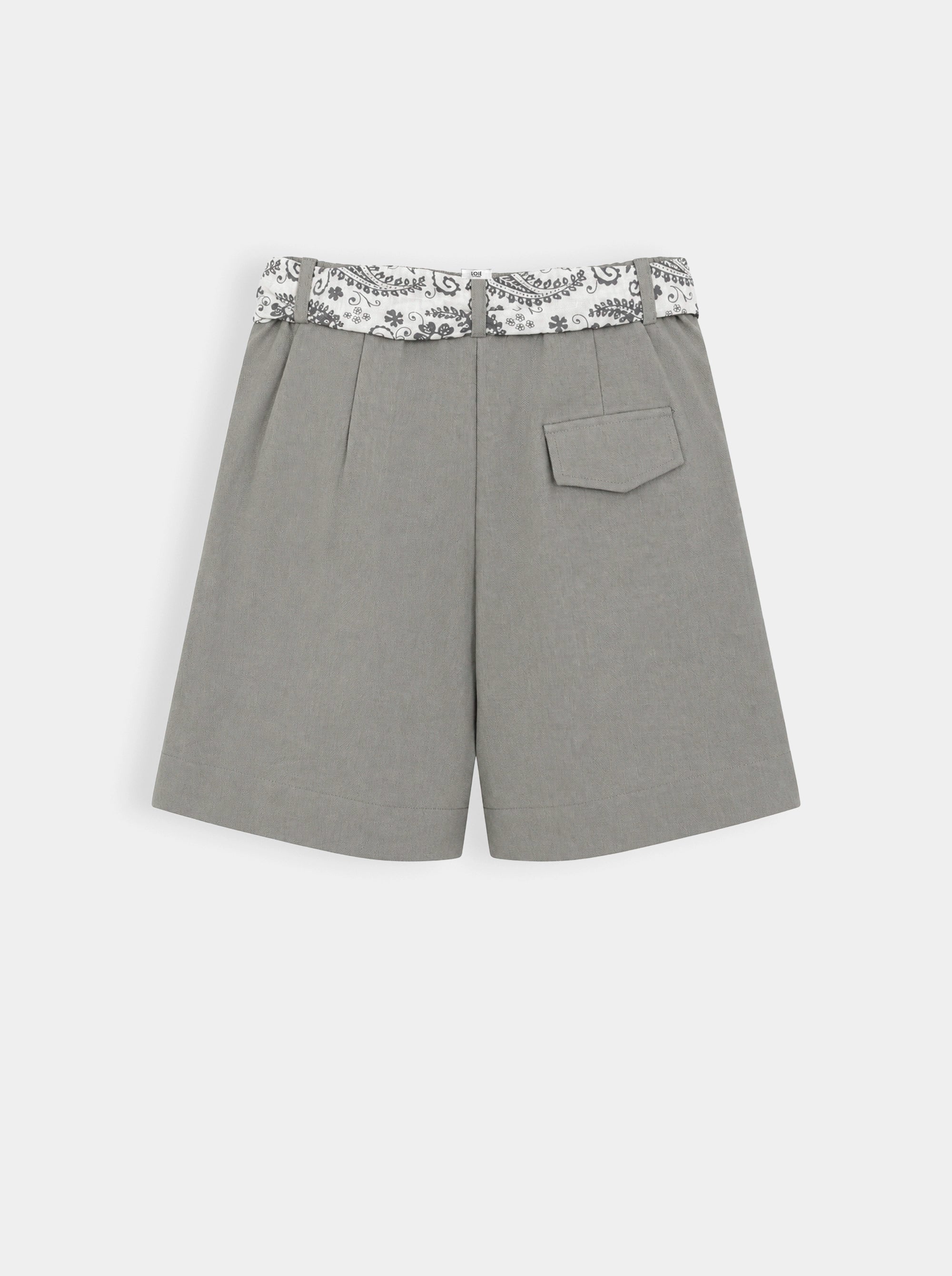 TX-27 GRAY SHORTS