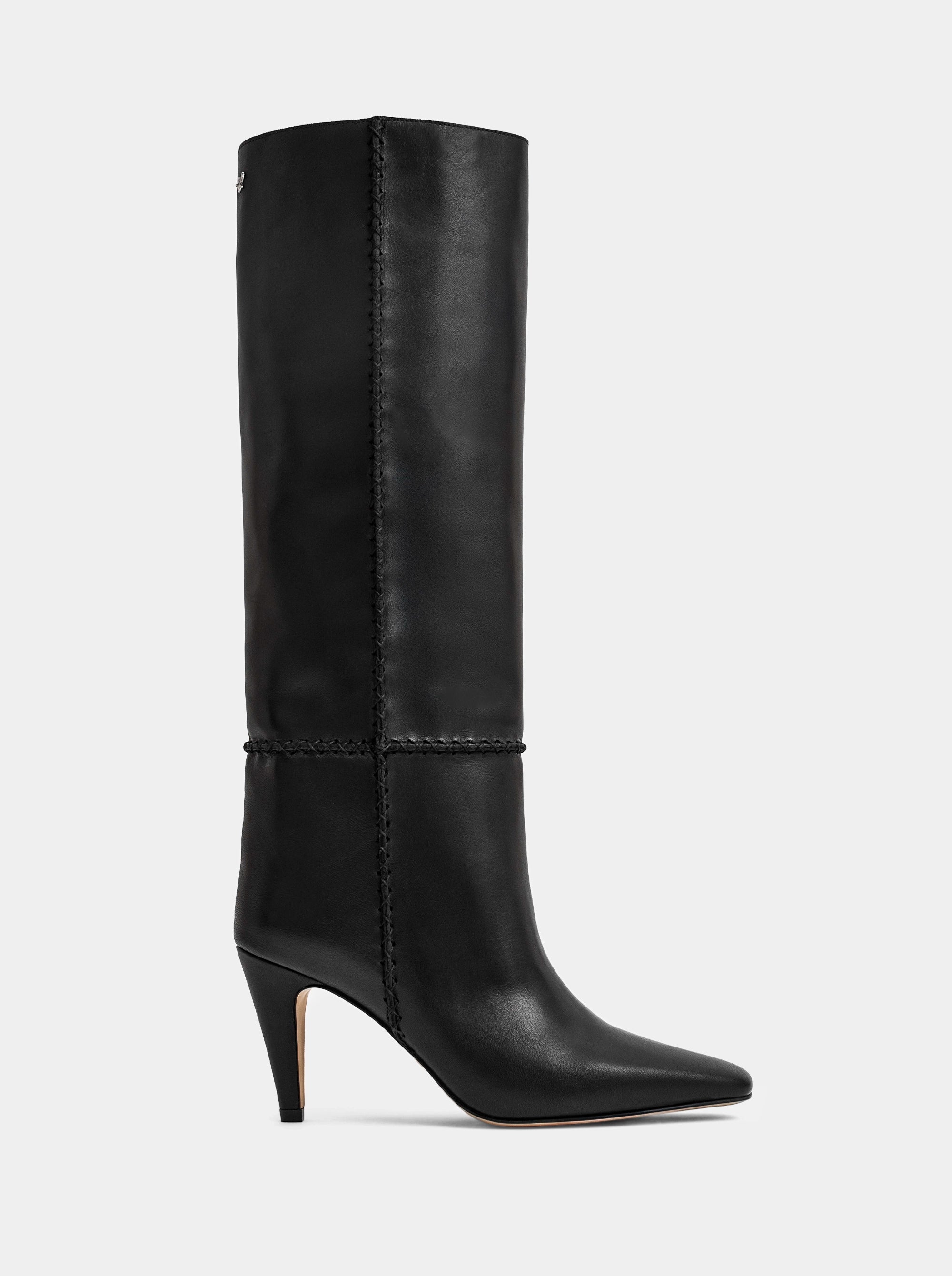 TIMES BLACK LEATHER BOOTS