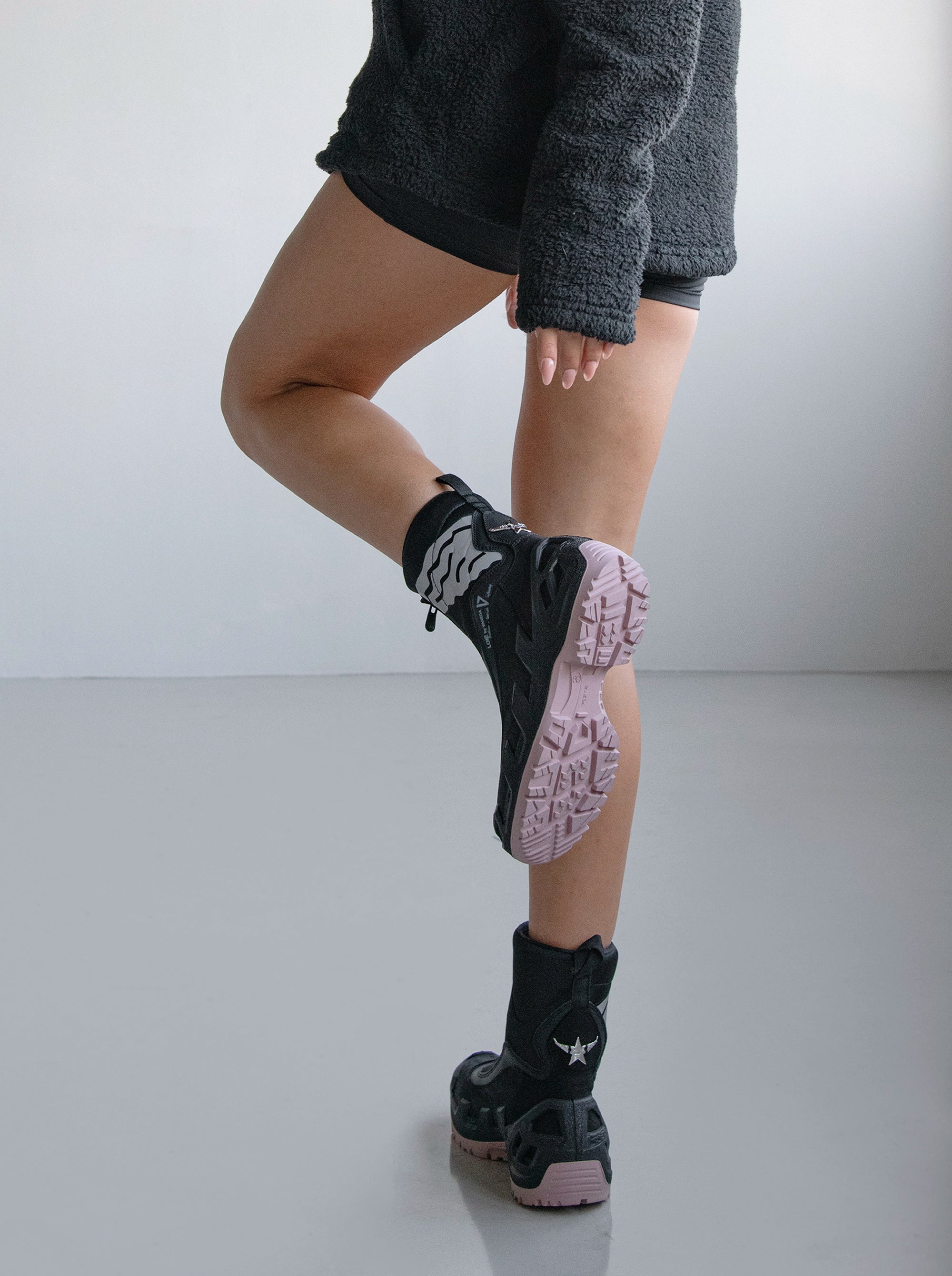 URBAN DIGITAL BLACK BOOTIES