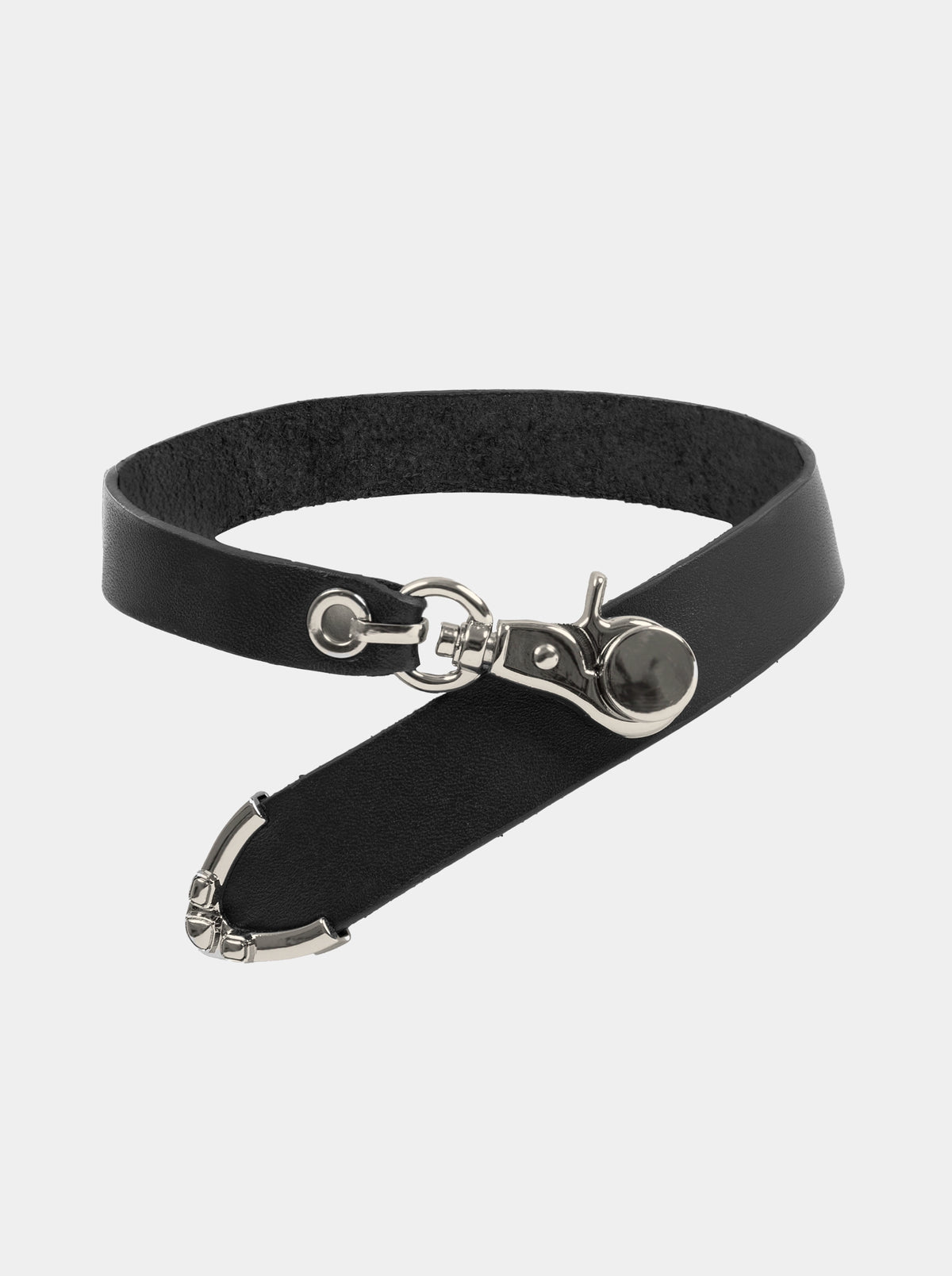 VERSATIL BLACK LEATHER BELT