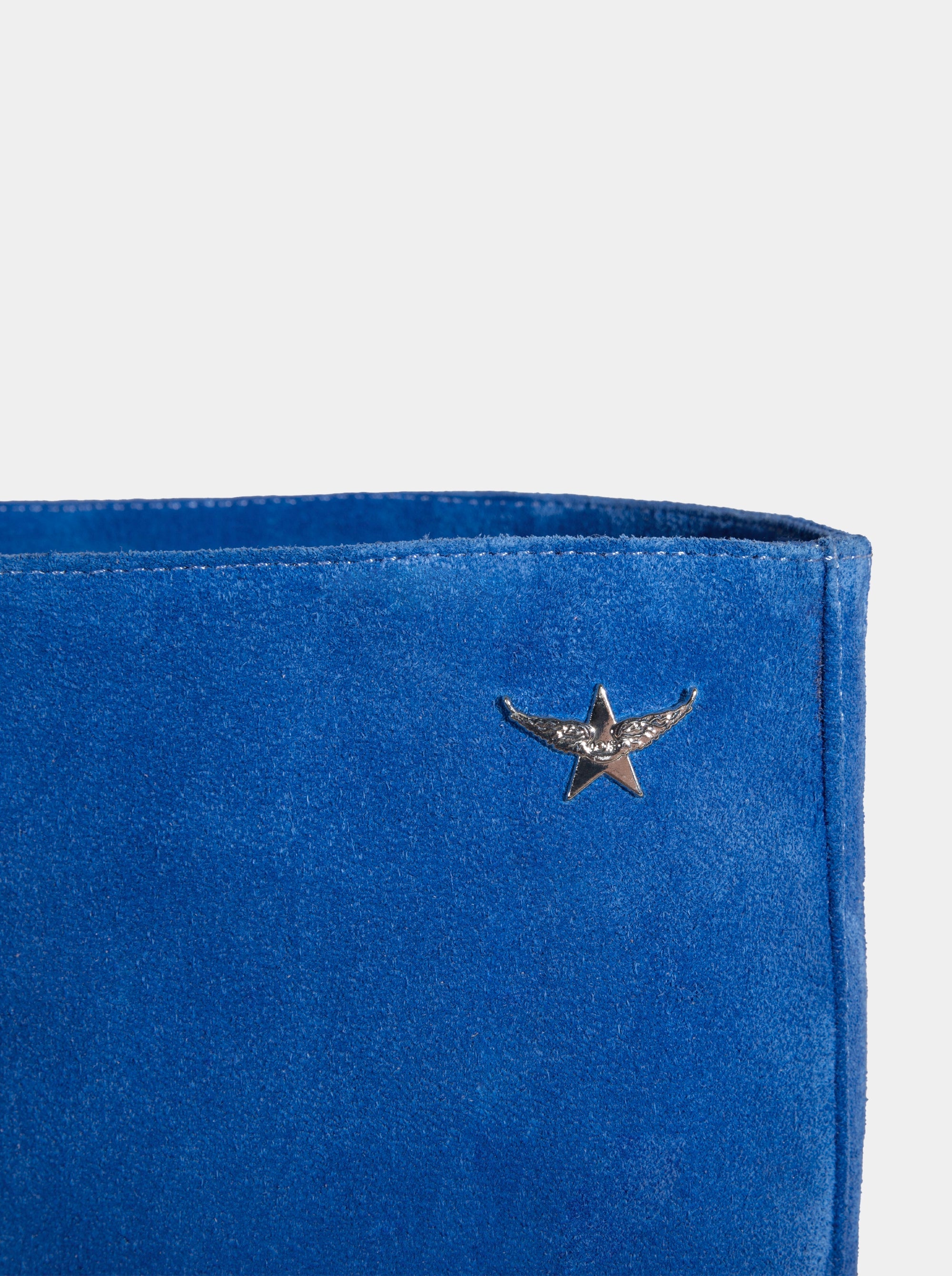 VISCA BLUE SUEDE BOOTS