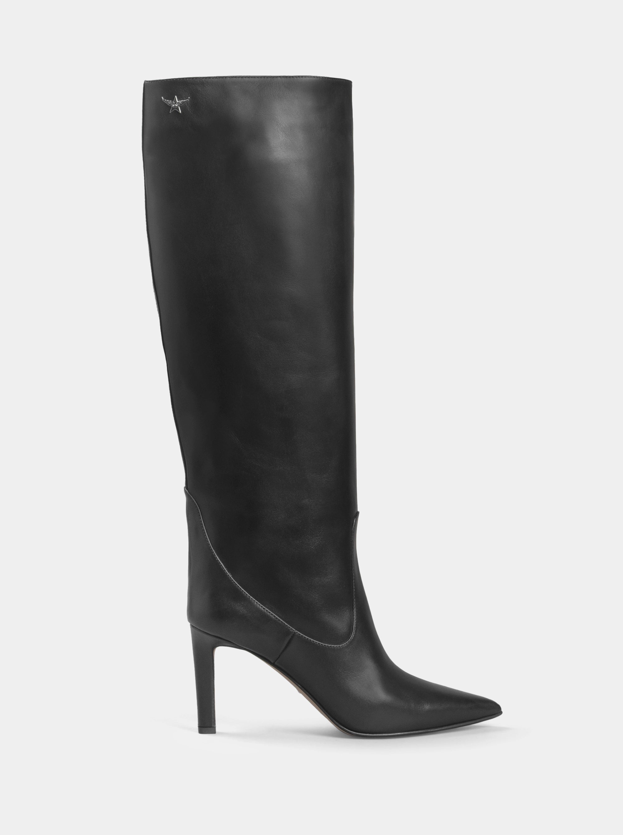 VISCA BLACK LEATHER BOOTS