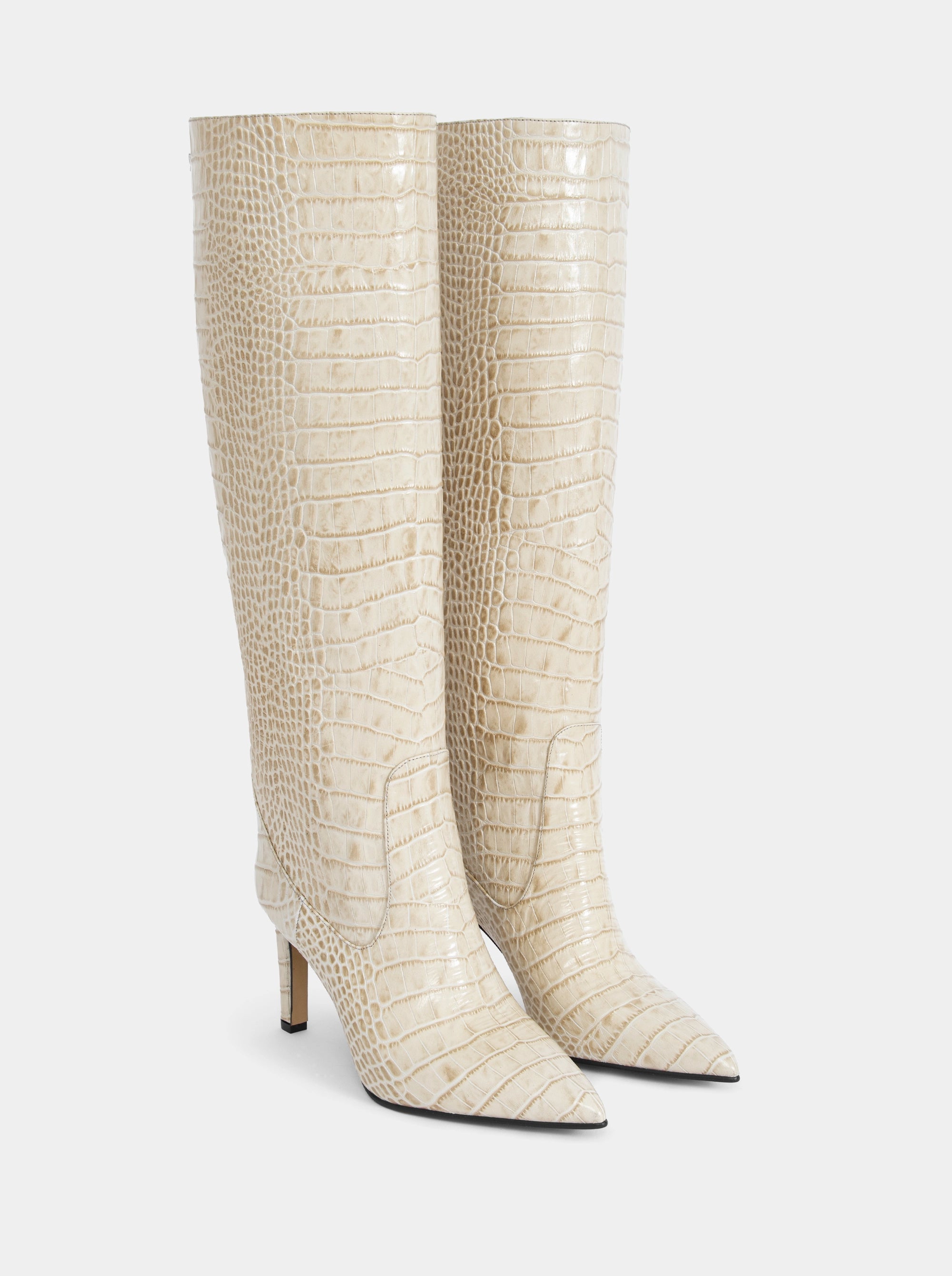 VISCA CAMEL CROCO BOOTS