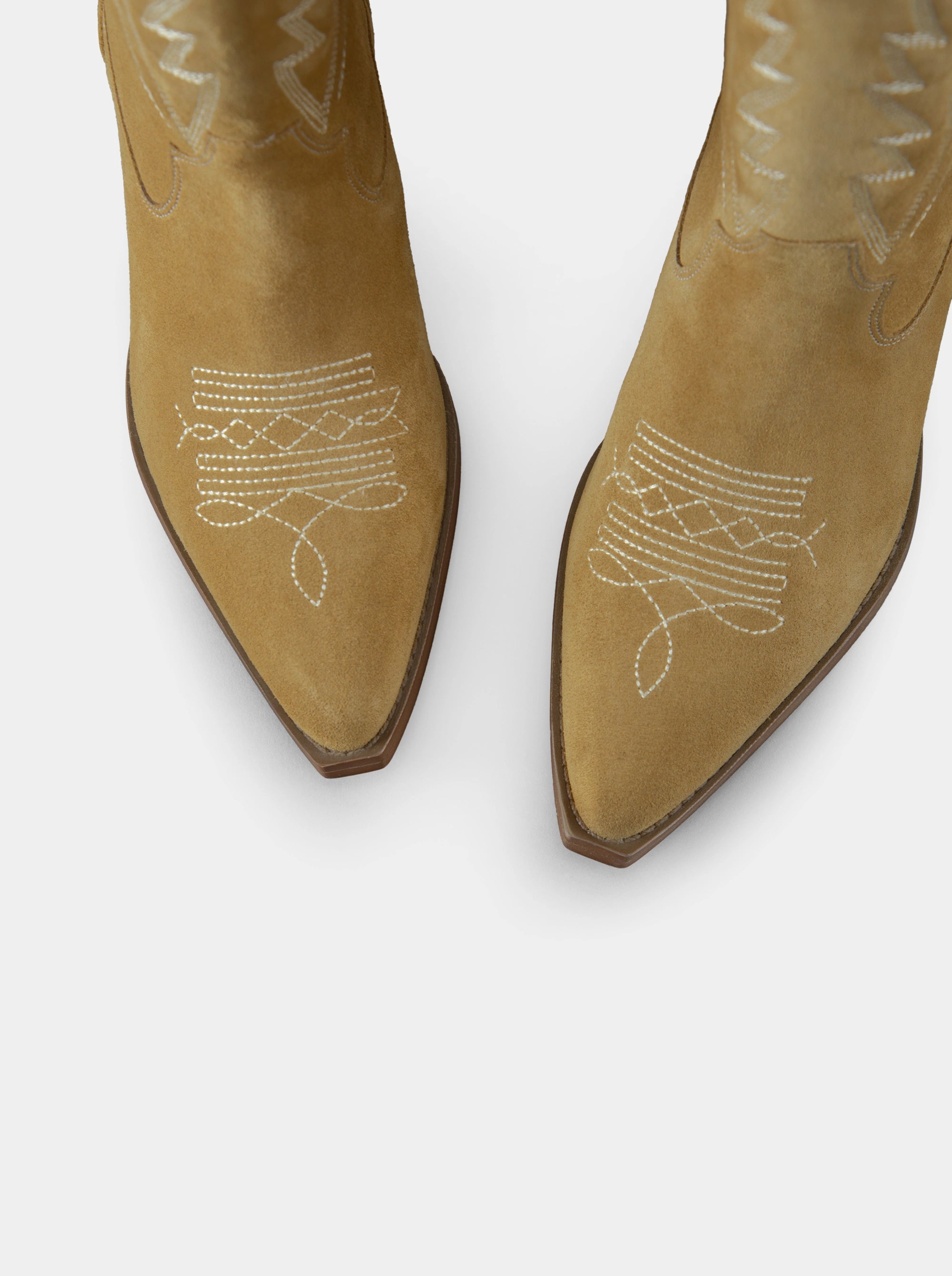 WEST MAS CAMEL SUEDE BOOTS