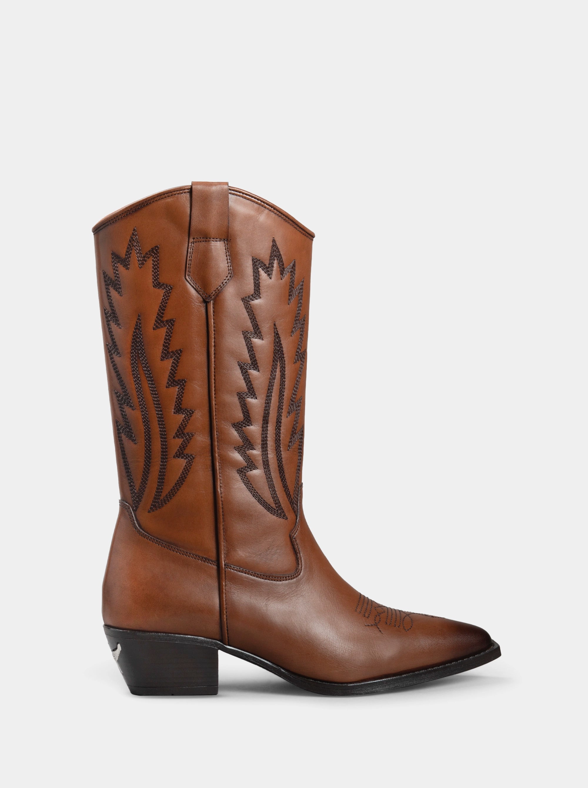 WEST MAS BROWN LEATHER BOOTS