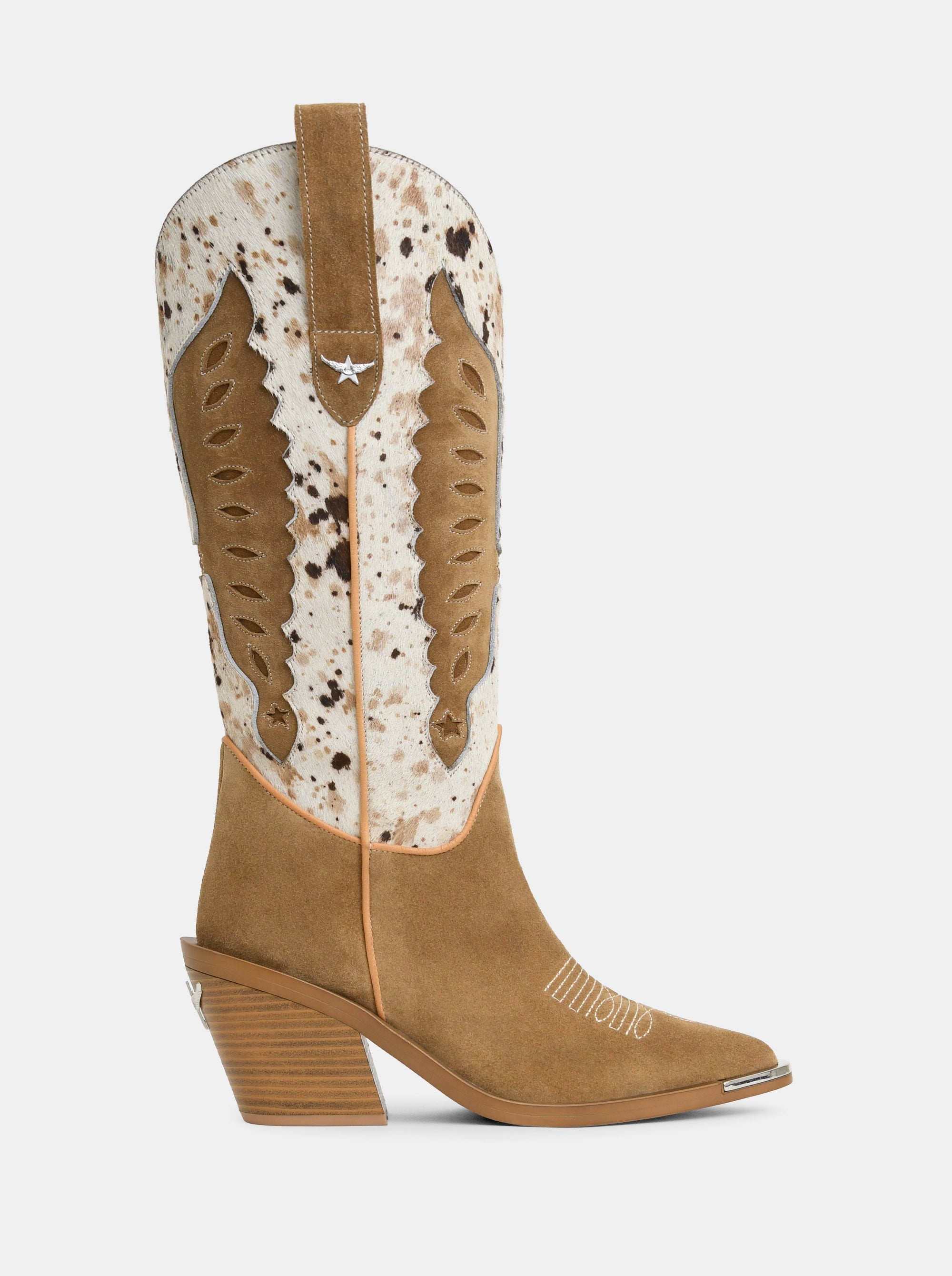 WINGS ANIMALIER BROWN-MULTICOLOR BOOTS