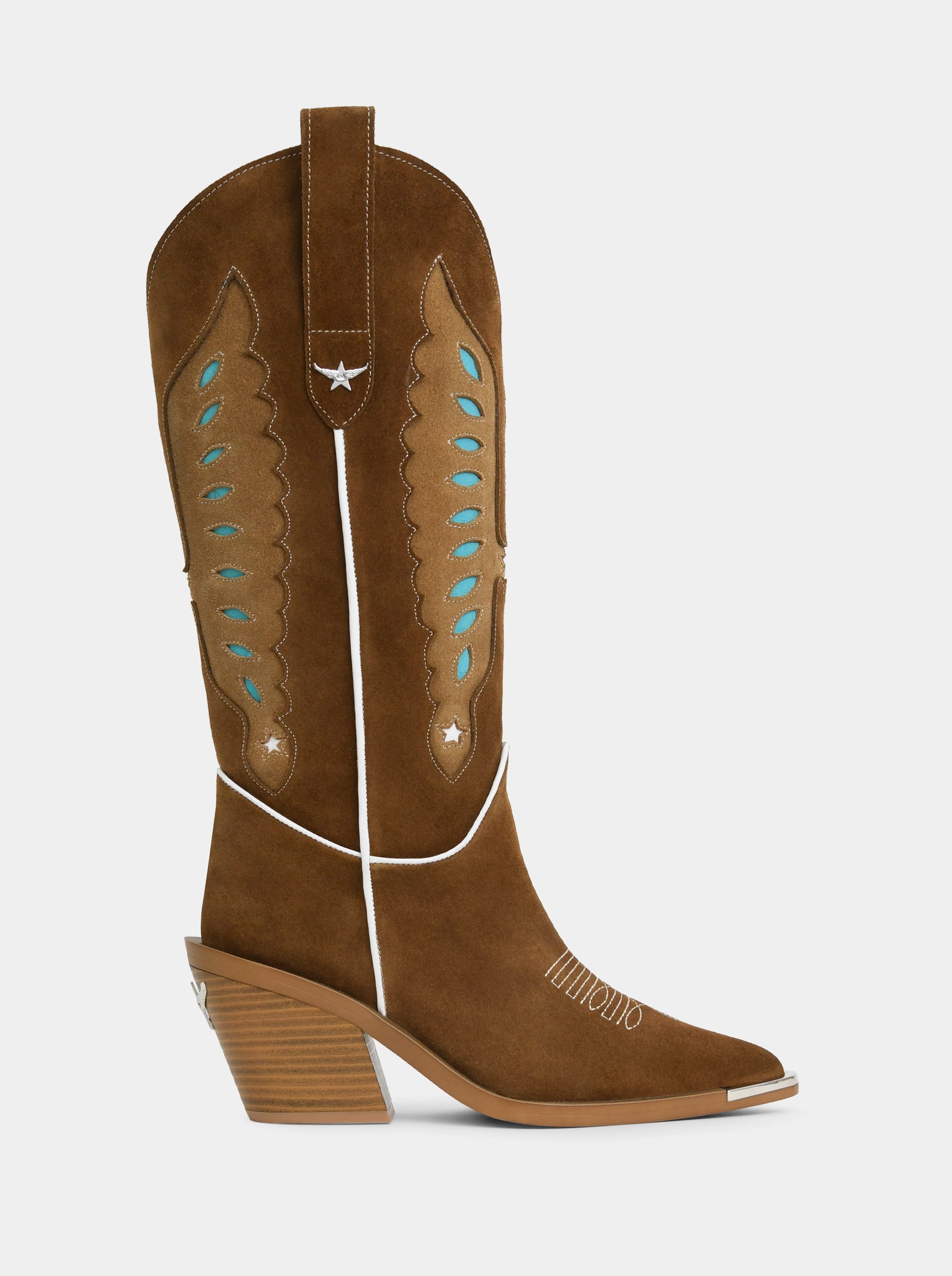 WINGS TABACCO SUEDE BOOTS